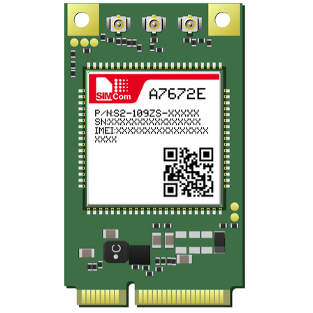 A7672E MiniPCIe product image
