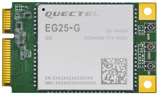 EG25-G Mini-PCIe product image