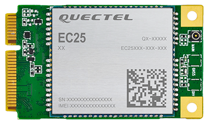 EC25-EUX mini-PCIe product image
